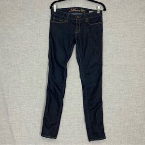 Mavi Serena Jeans Low Rise Super Skinny Dark Wash Sz 28/30 Stretchy